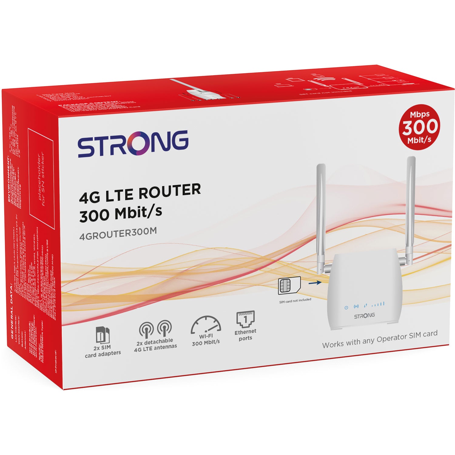 STRONG 4G-router 300M 300 Mbit/s