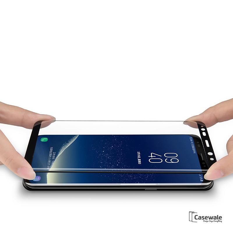 Samsung Galaxy S9 Skärmskydd i Härdat Glas FULL COVER B