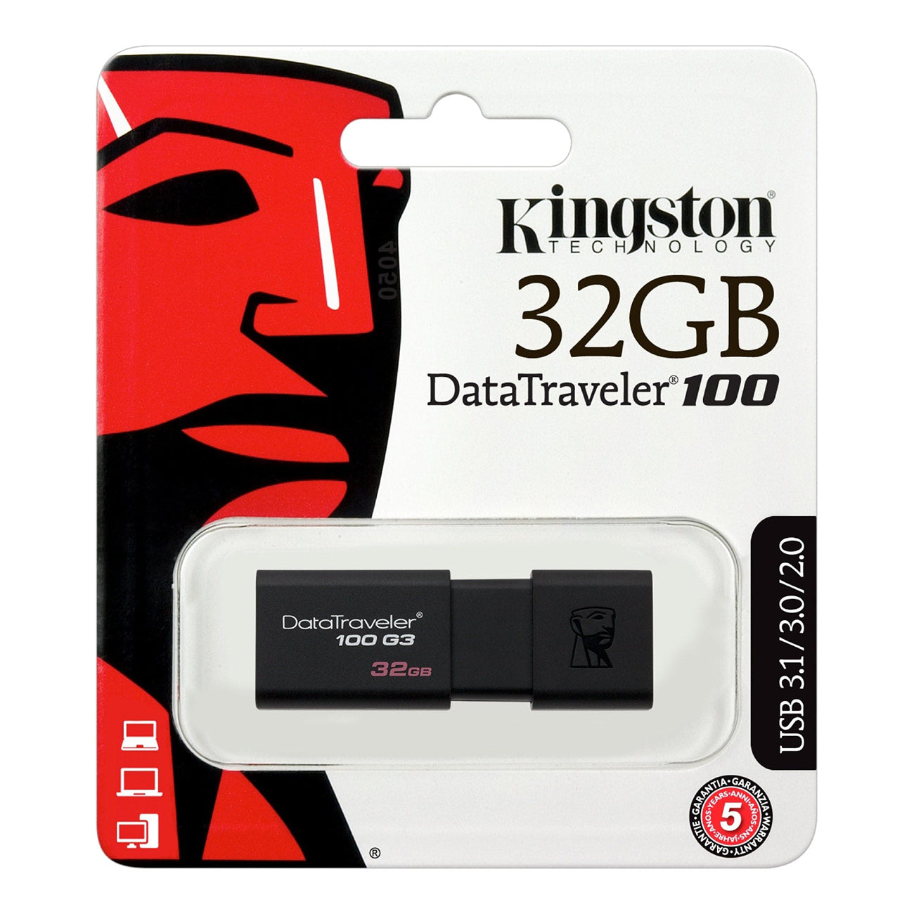 Kingston DataTraveler USB-minne, 32 GB