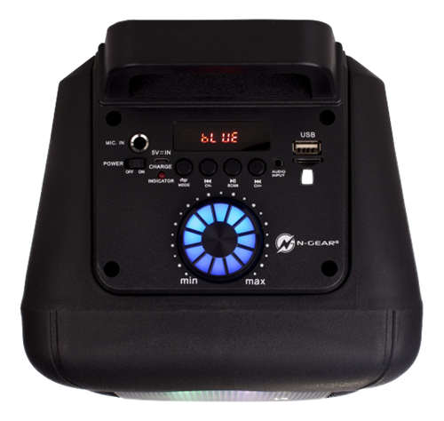 Högtalare N-GEAR FLASH 610 bärbar högtalare 100W, Powerbank-funktion, svart