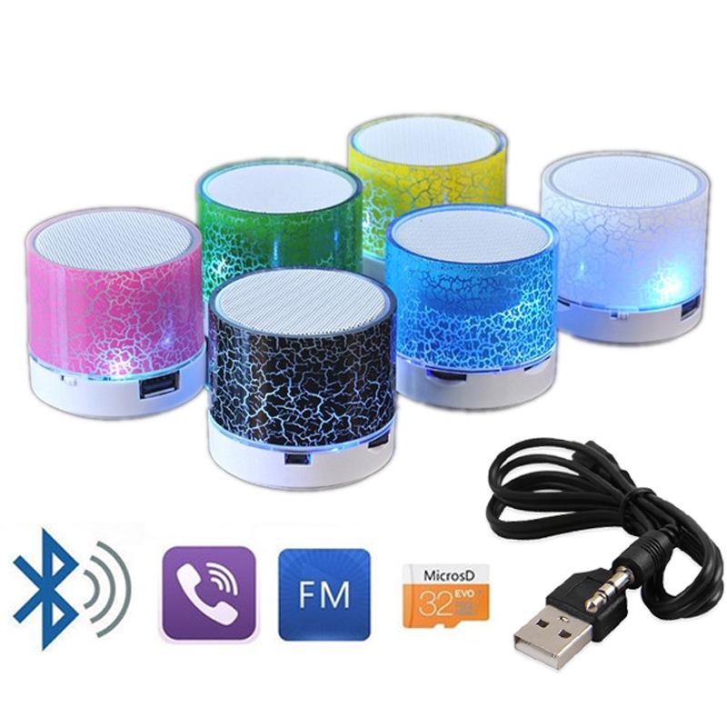 Crackle Bluetooth Luminiscens Liten högtalarbox