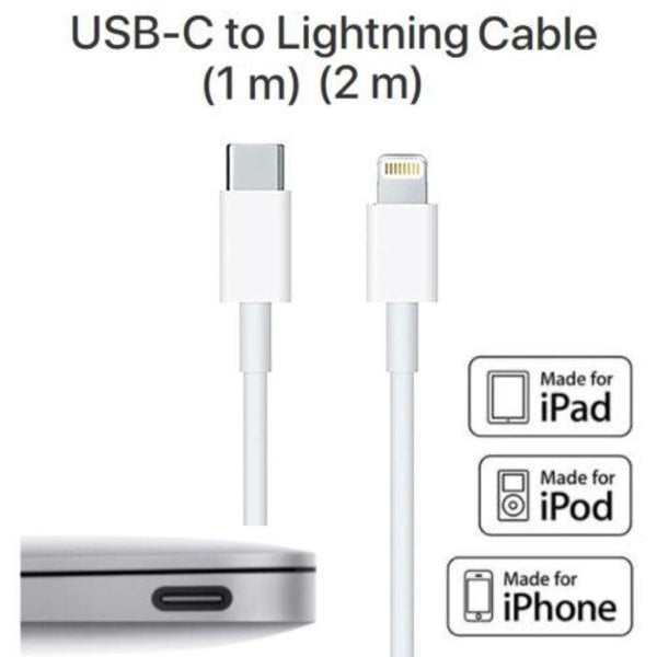 Lightning till USB-C 3.1 - data/laddningskabel