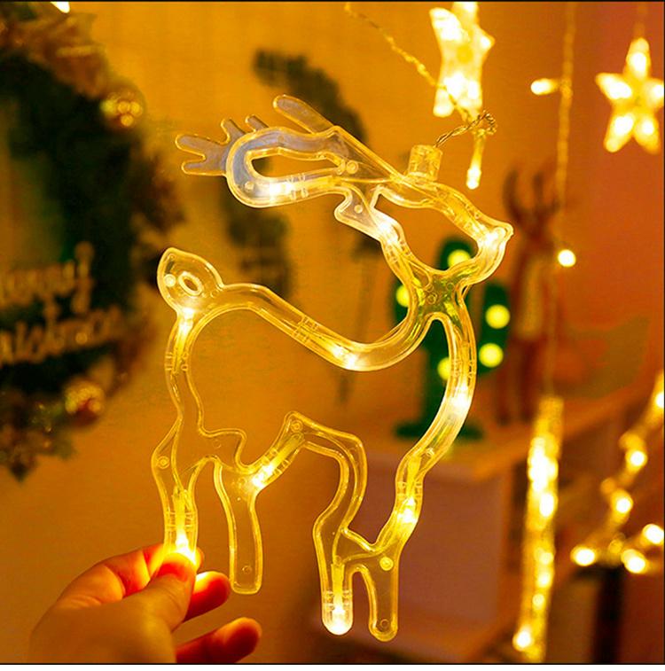 Jul ljus Strängljus LED-juldekor för hängande