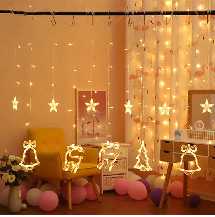 Jul ljus Strängljus LED-juldekor för hängande
