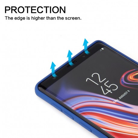 Samsung Note 9 Ultratunn Silikonskal - fler färger Transparent