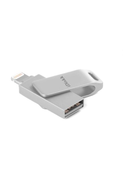 iDiskk kompakt 64GB USB-minne USB 2.0 och Lightning-kontakt